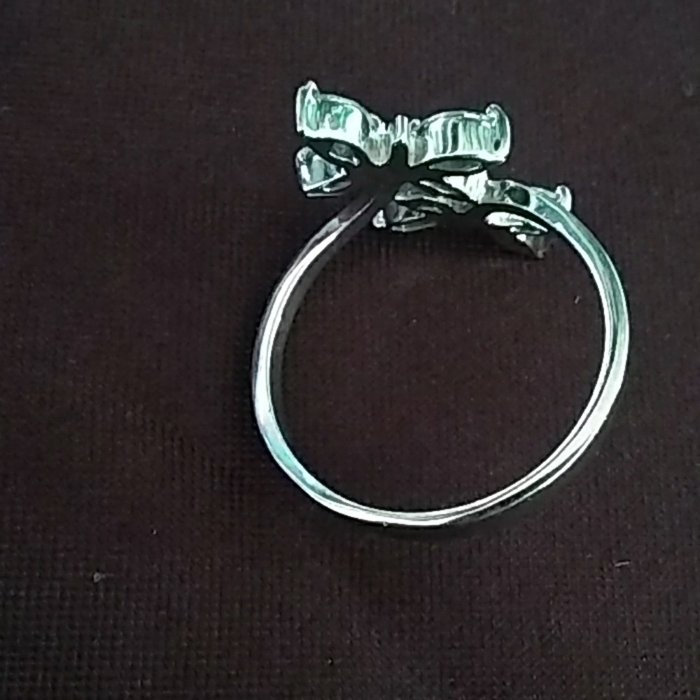 CZ Butterfly Ring - Picture 3 of 3